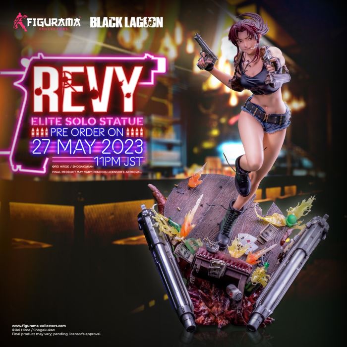 Revy Elite Solo Statue Black Lagoon