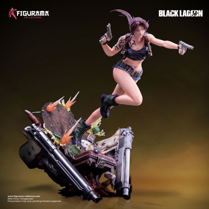 Revy Elite Solo Statue Black Lagoon