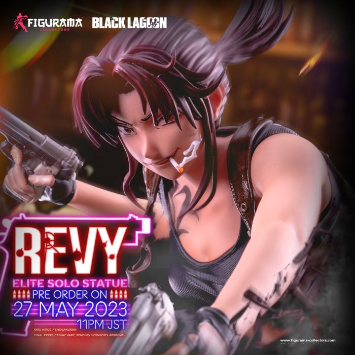 Revy Elite Solo Statue Black Lagoon