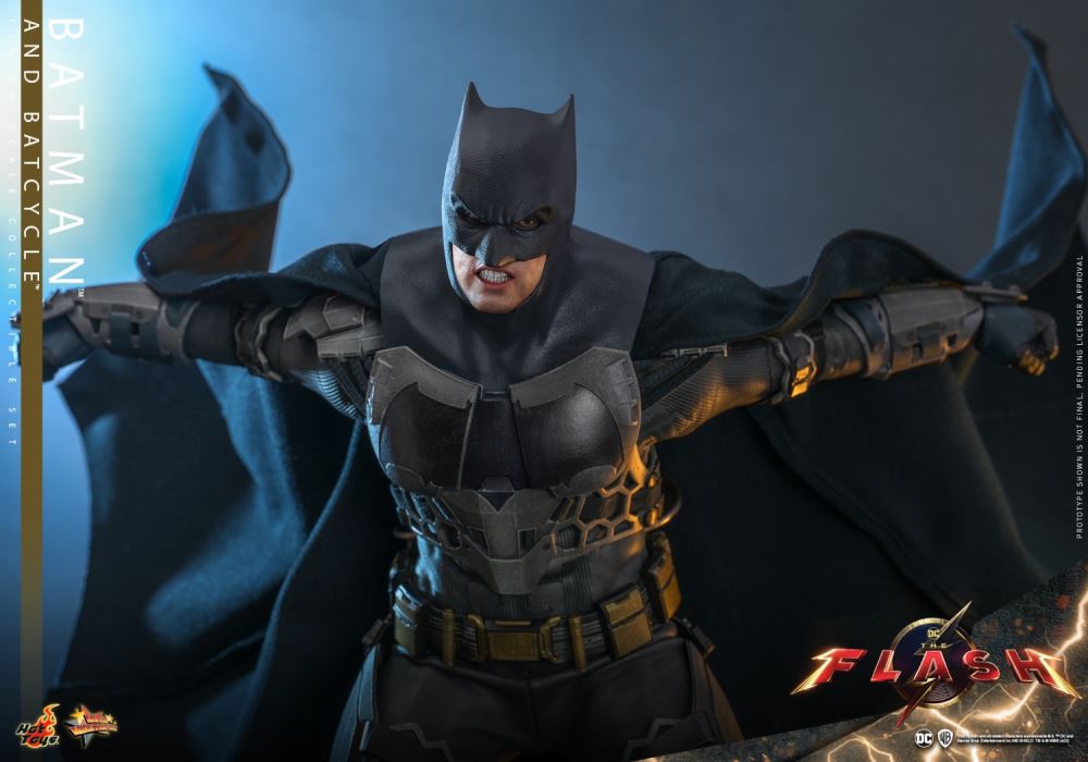 The Flash - Batman & Motorcycle 1/6