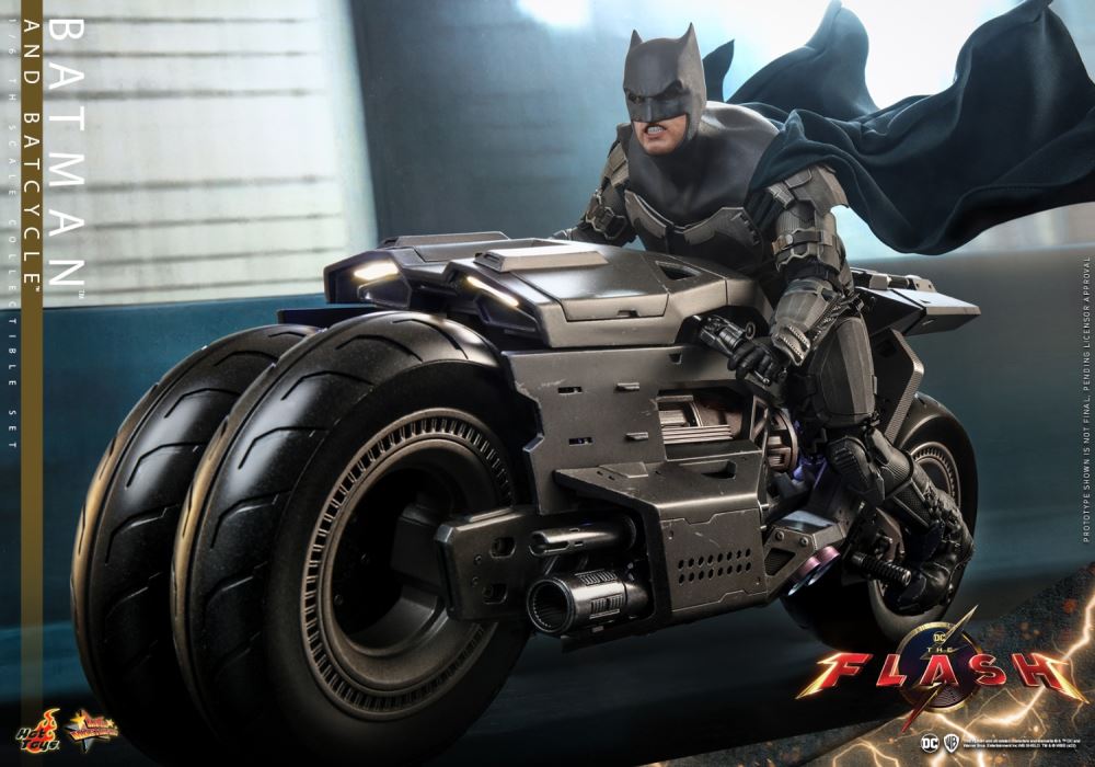 The Flash - Batman & Motorcycle 1/6