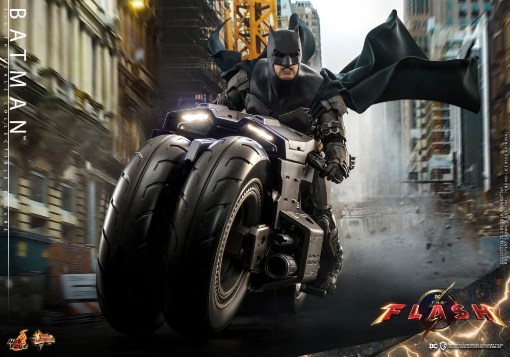The Flash - Batman & Motorcycle 1/6