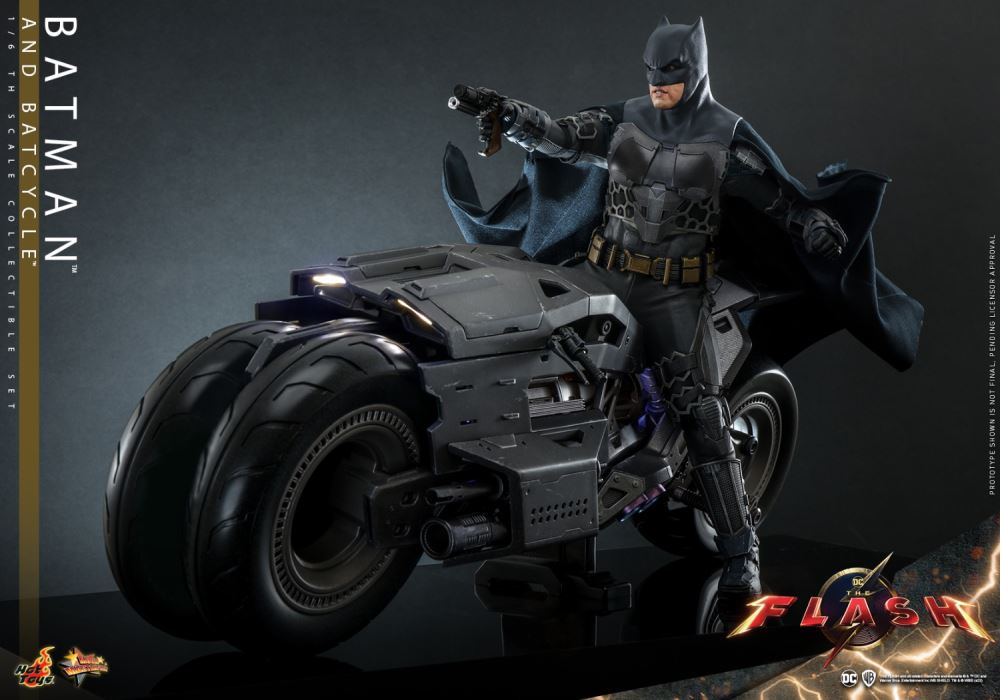 The Flash - Batman & Motorcycle 1/6