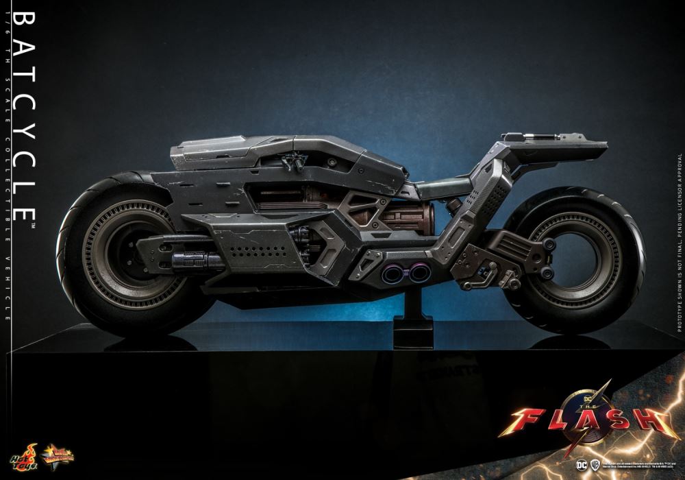 The Flash - Batman & Motorcycle 1/6