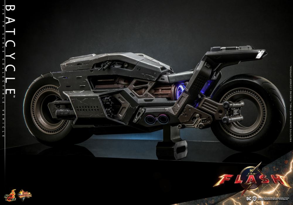 The Flash - Batman & Motorcycle 1/6