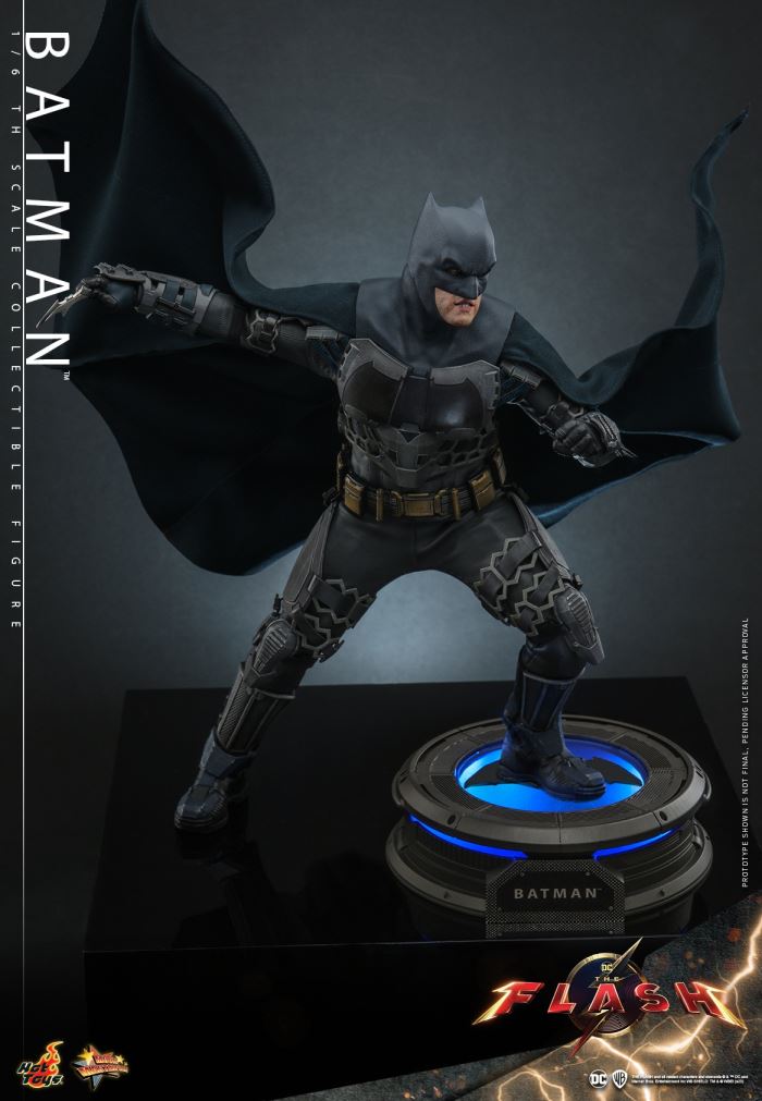 The Flash - Batman & Motorcycle 1/6