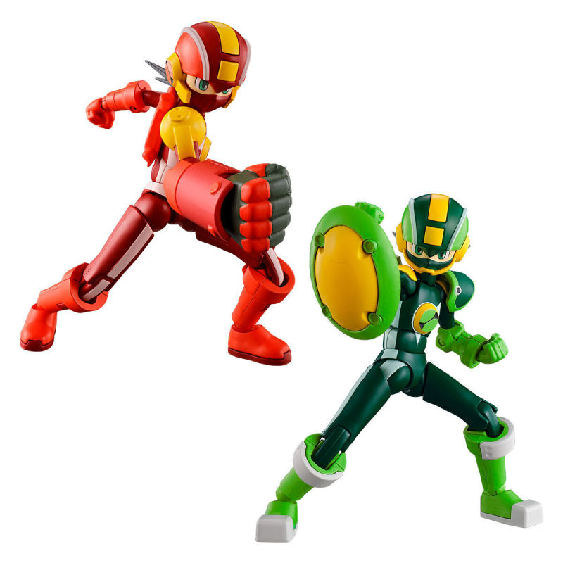 SMP Kit Makes Pose Rockman EXE Style Change Heat Guts & Wood Shield Set