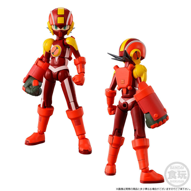 SMP Kit Makes Pose Rockman EXE Style Change Heat Guts & Wood Shield Set