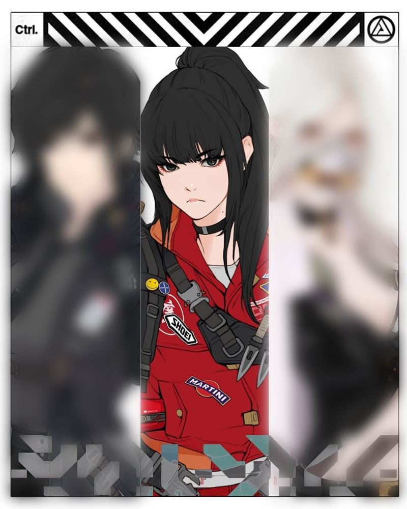 Original Cyberpunk Concept - Bounty Hunter Hikaru 1/6