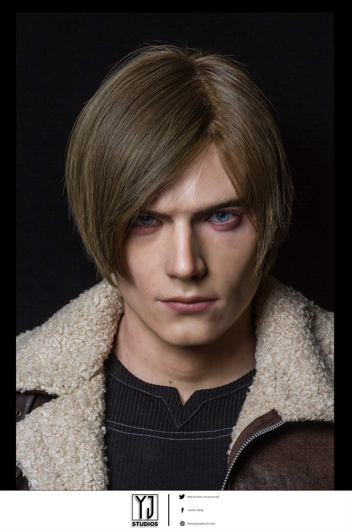 Resident Evil 4 Remake Leon Scott Kennedy Bust 1/1