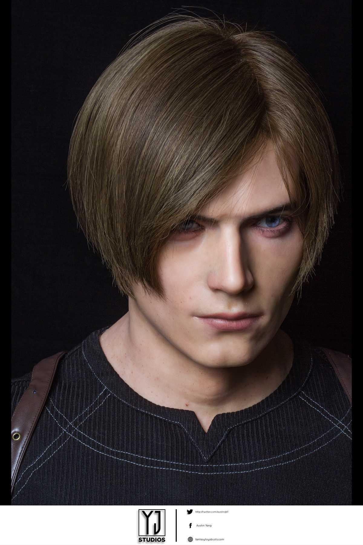 Resident Evil 4 Remake Leon Scott Kennedy Bust 1/1