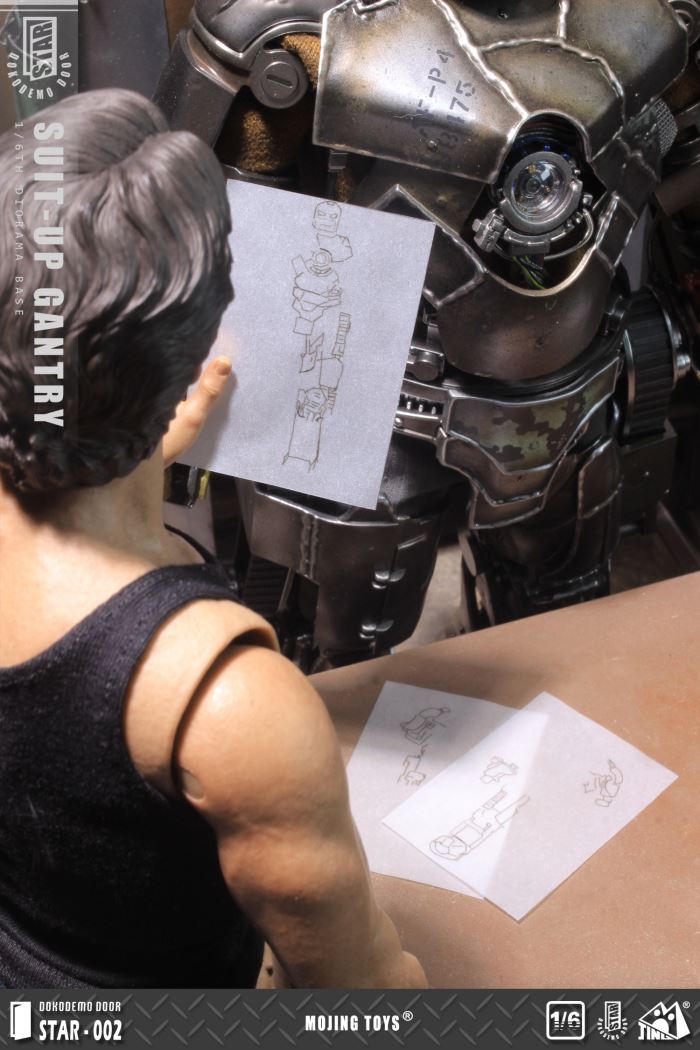 Diorama Base Suit-Up Gantry 1/6