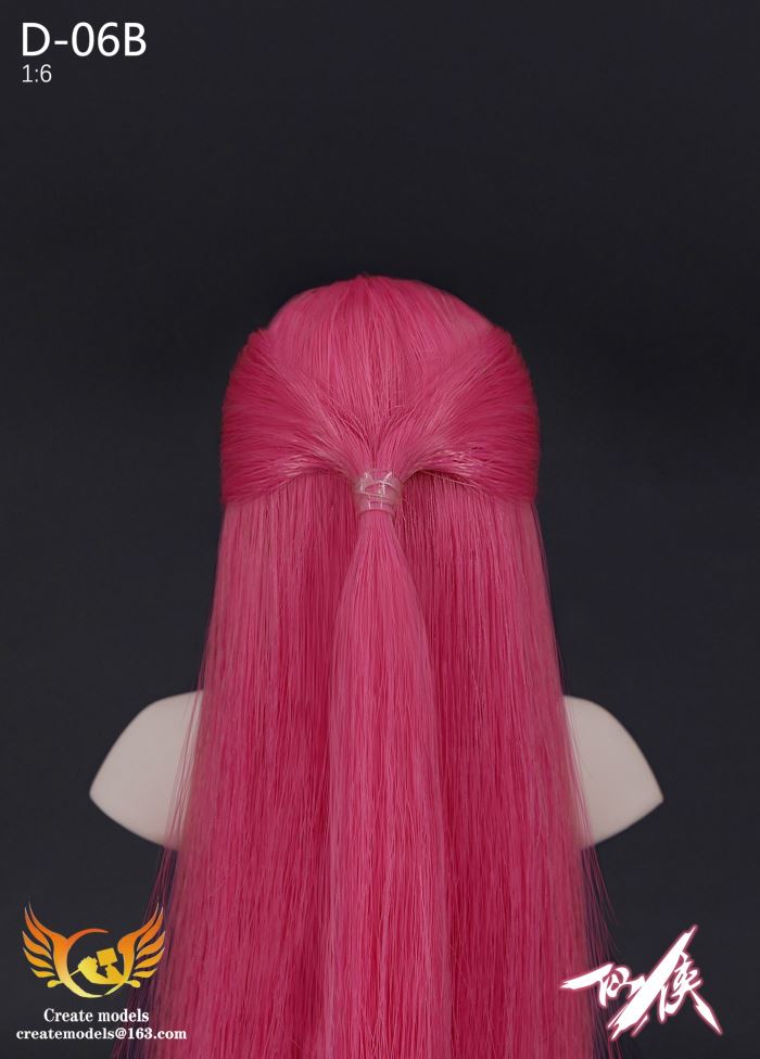 Fairy Hero series female head - AB two hair colors 1/6