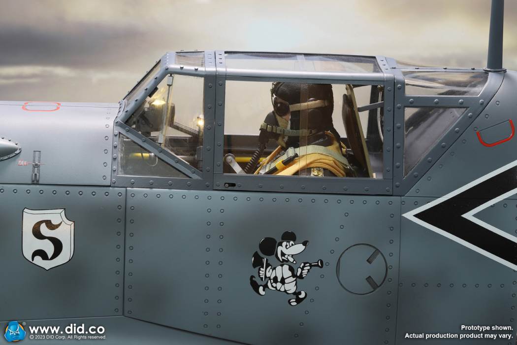 World War II German Bf-109 fighter jet