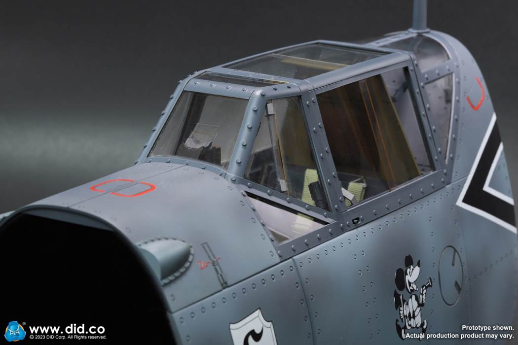 World War II German Bf-109 fighter jet