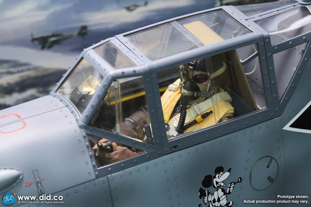 World War II German Bf-109 fighter jet