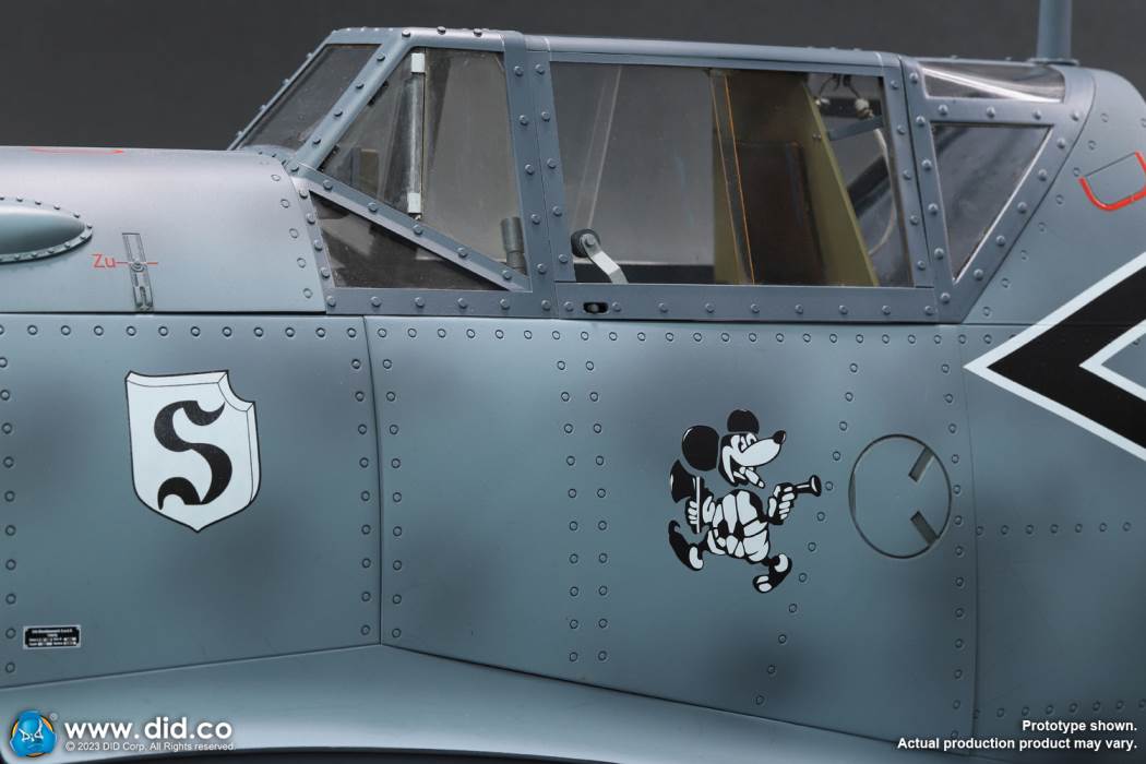 World War II German Bf-109 fighter jet