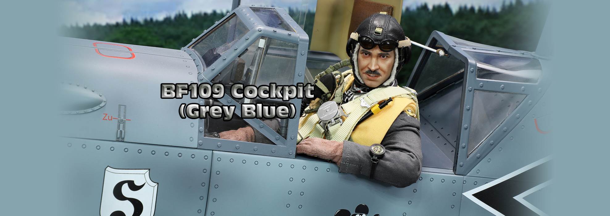 World War II German Bf-109 fighter jet