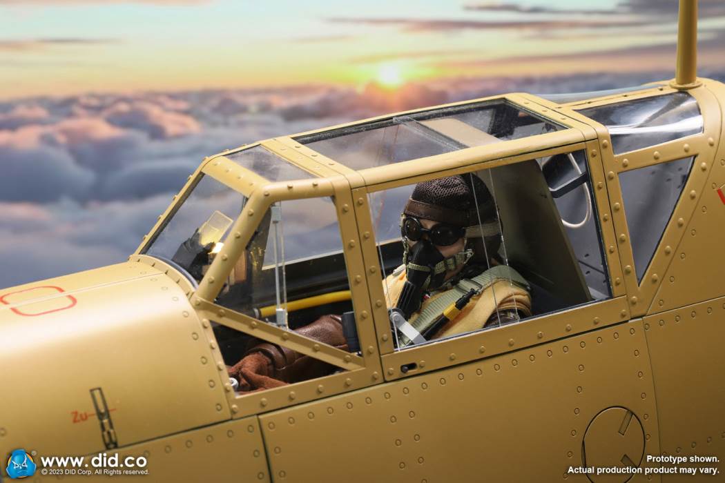 World War II German Bf-109 fighter jet