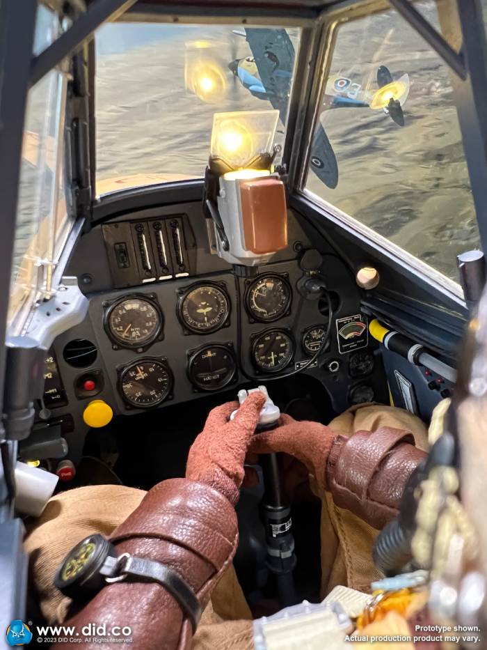 World War II German Bf-109 fighter jet