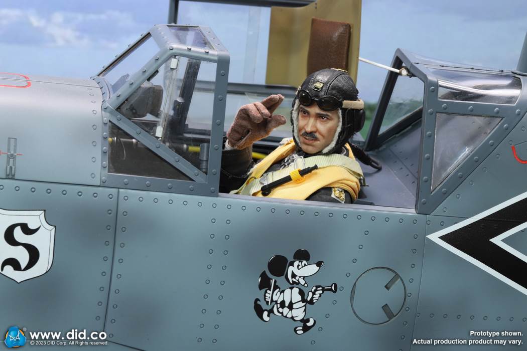 World War II German Bf-109 fighter jet