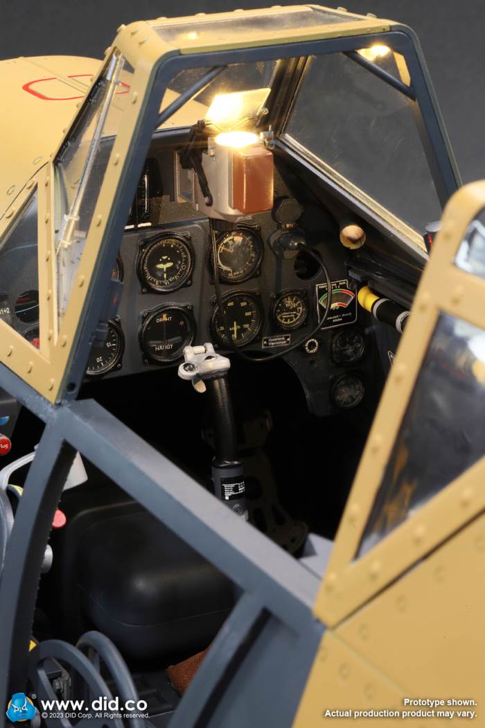 World War II German Bf-109 fighter jet