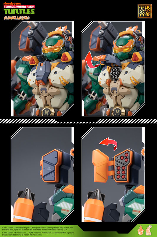 Teenage Mutant Ninja Turtles Michelangelo Alloy