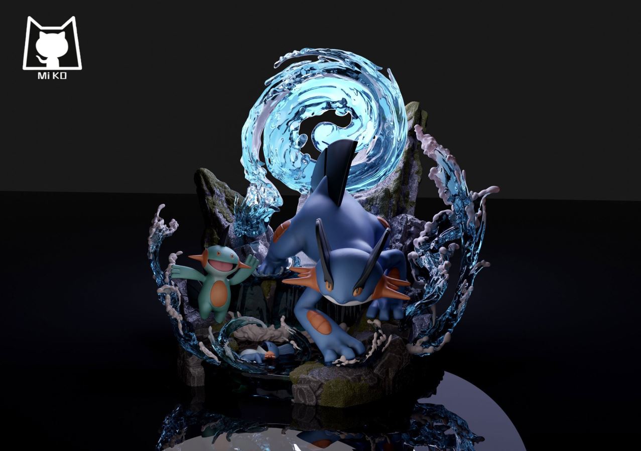 Evolution of Swampert - Pokemon