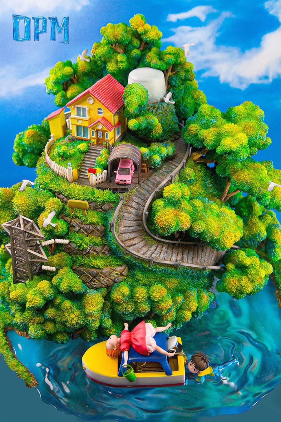 Hayao Miyazaki Movie Series Ponyo & Sosuke