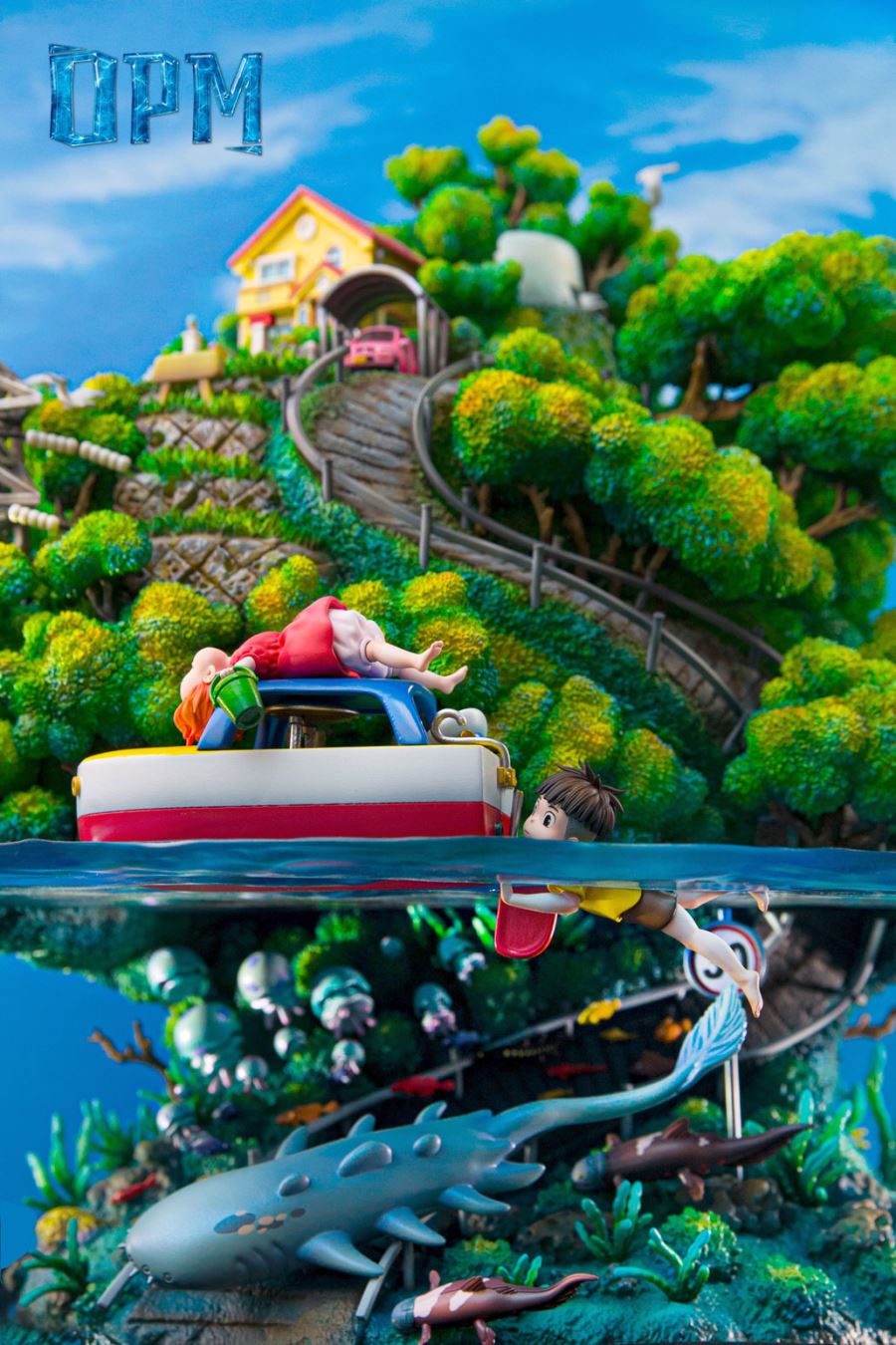 Hayao Miyazaki Movie Series Ponyo & Sosuke