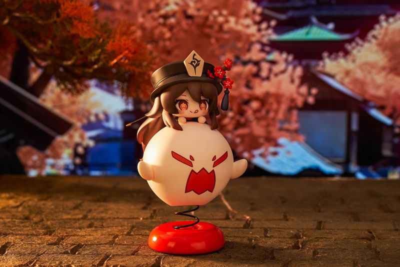 Genshin Impact Hu Tao Chibi Chara Yurayura Stand