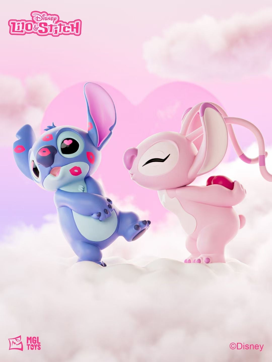 Lilo & Stitch Valentine Edition Stitch and Angel