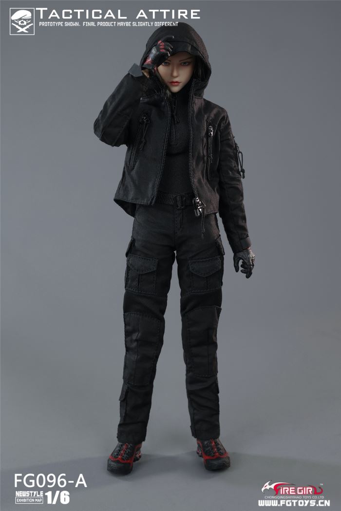 Women's combat uniform suit elevator 1/6