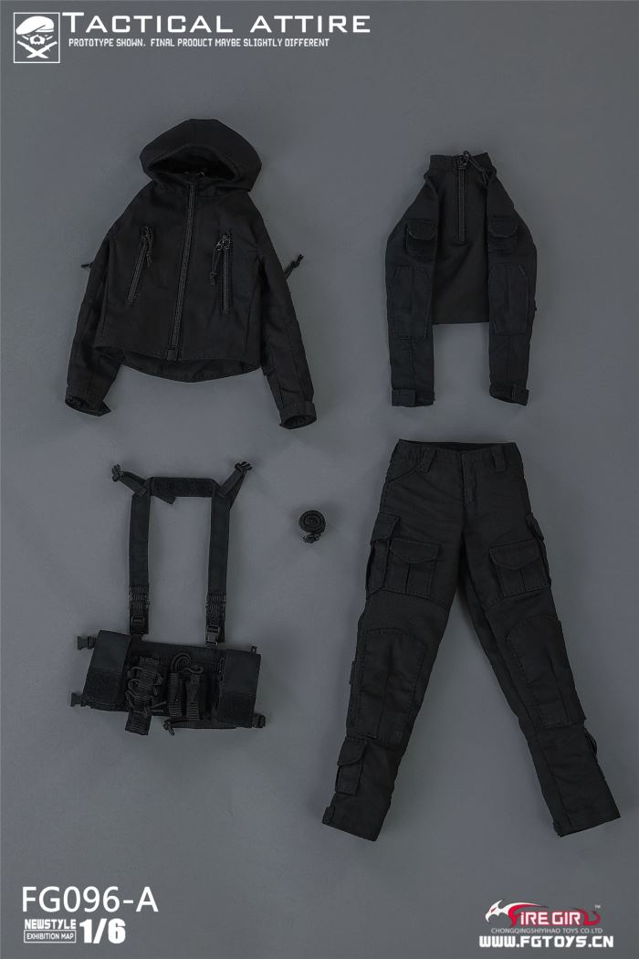Women's combat uniform suit elevator 1/6