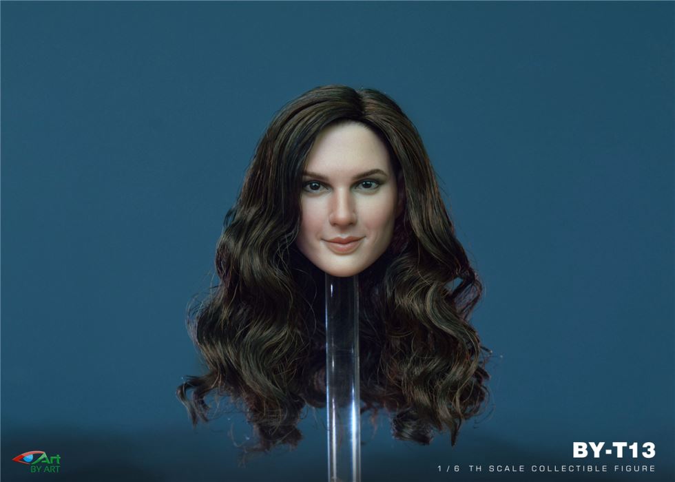 female head carving (BY-T13) 1/6