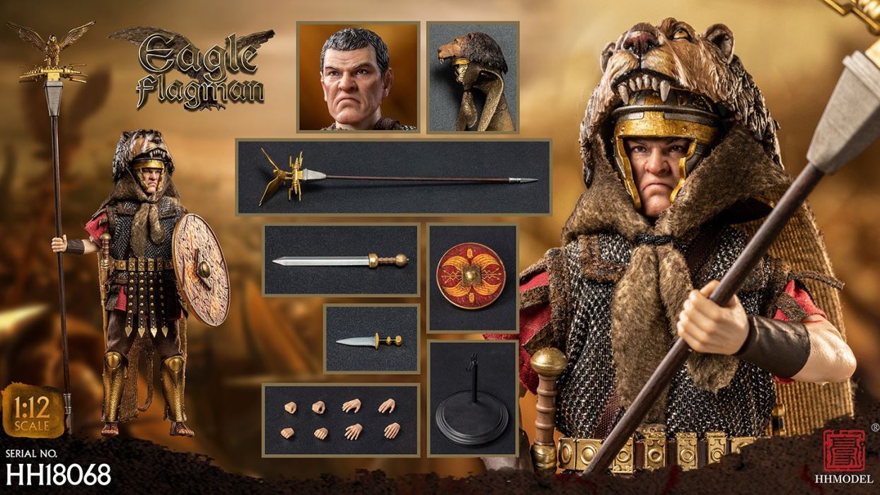 Imperial Legion-Rome Eagle Flagman 1/12