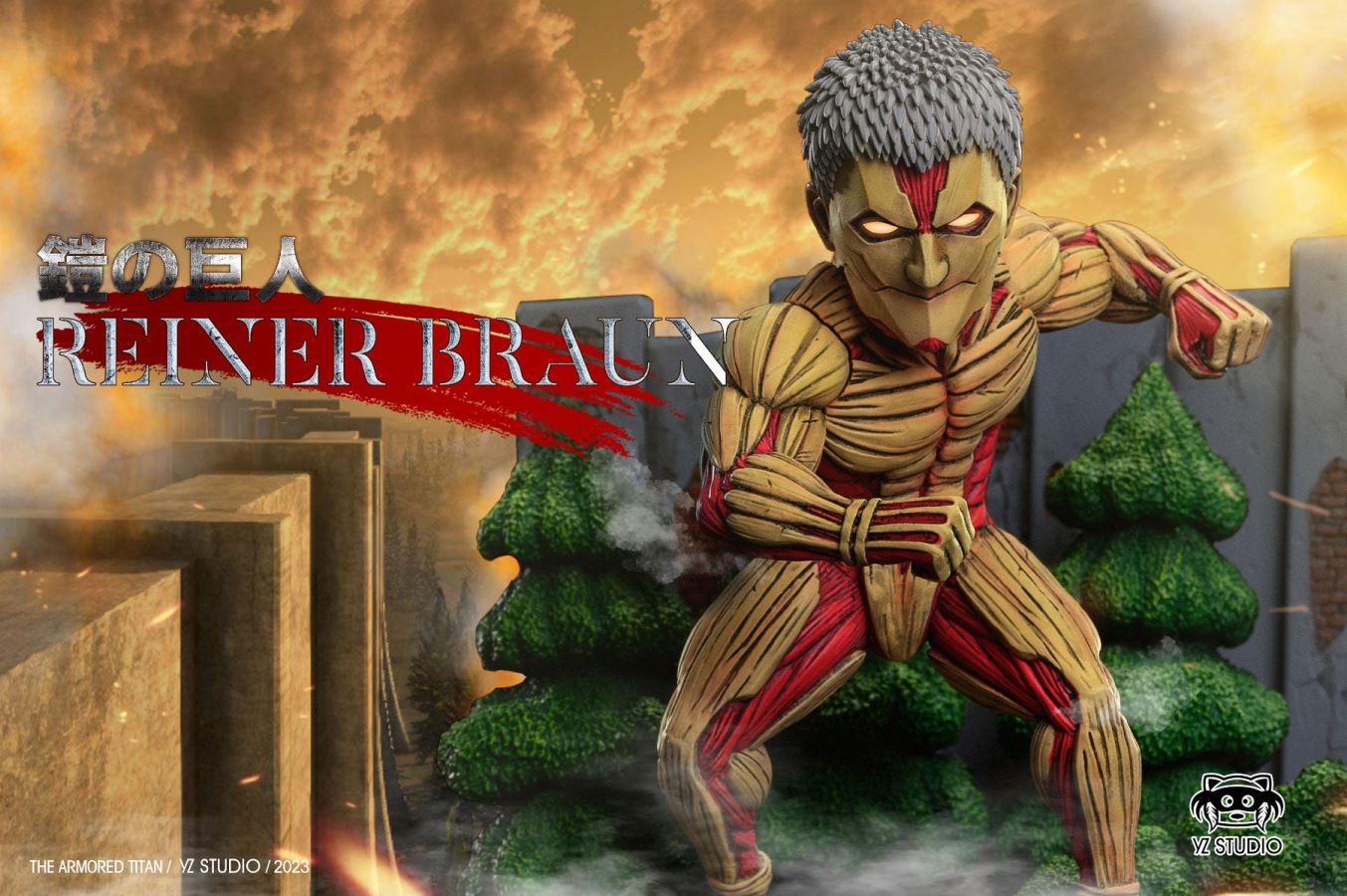 The Armored Titan - Attack On Titan