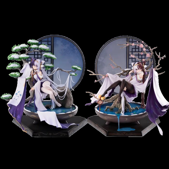 Azur Lane - Ying Swei -Snowy Pine's Warmth Ver.- & Chao Ho -Plum Blossom's Illumination Ver.- 1/7 