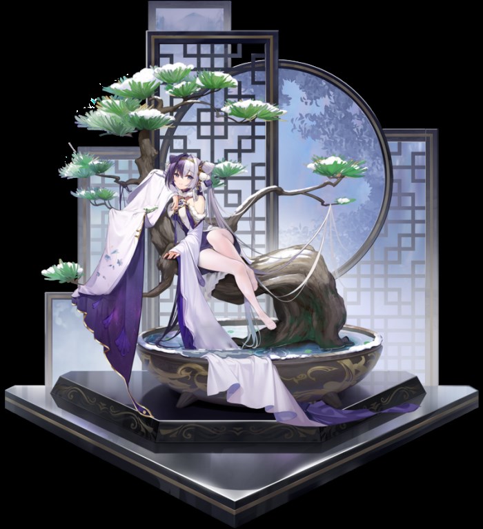 Azur Lane - Ying Swei -Snowy Pine's Warmth Ver.- & Chao Ho -Plum Blossom's Illumination Ver.- 1/7 