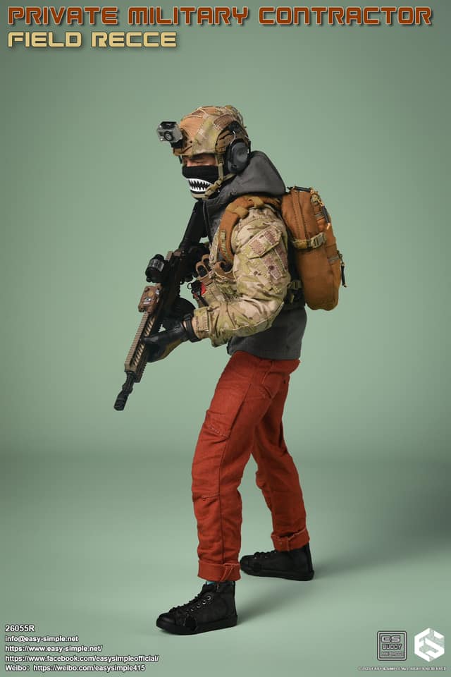 Private Military Contractor Field Recce 1/6