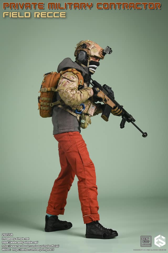 Private Military Contractor Field Recce 1/6