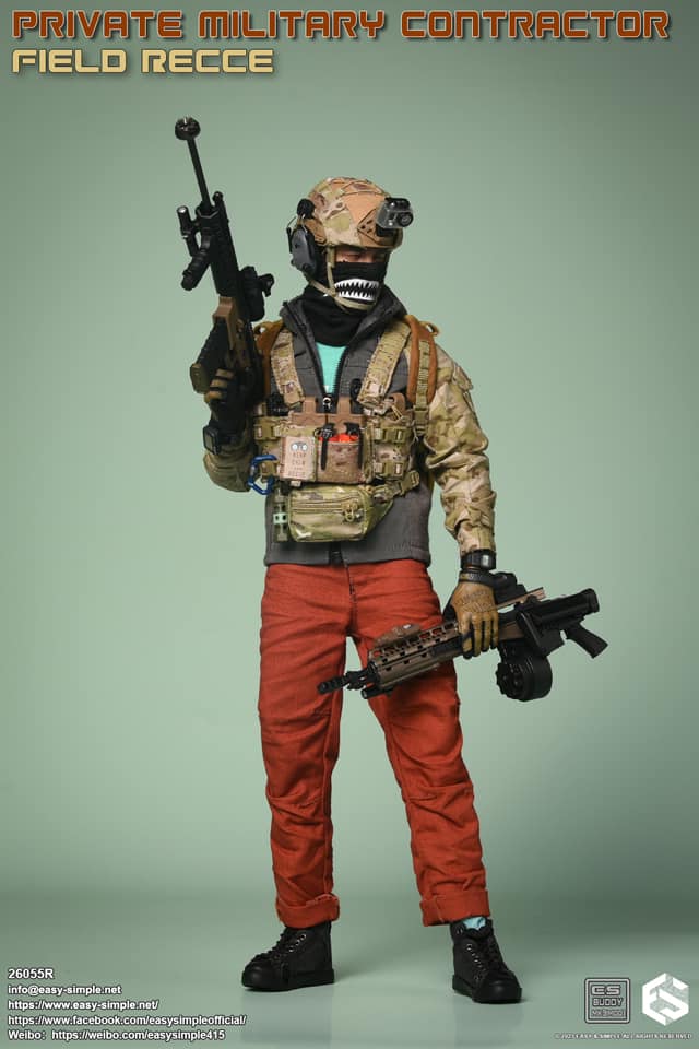 Private Military Contractor Field Recce 1/6