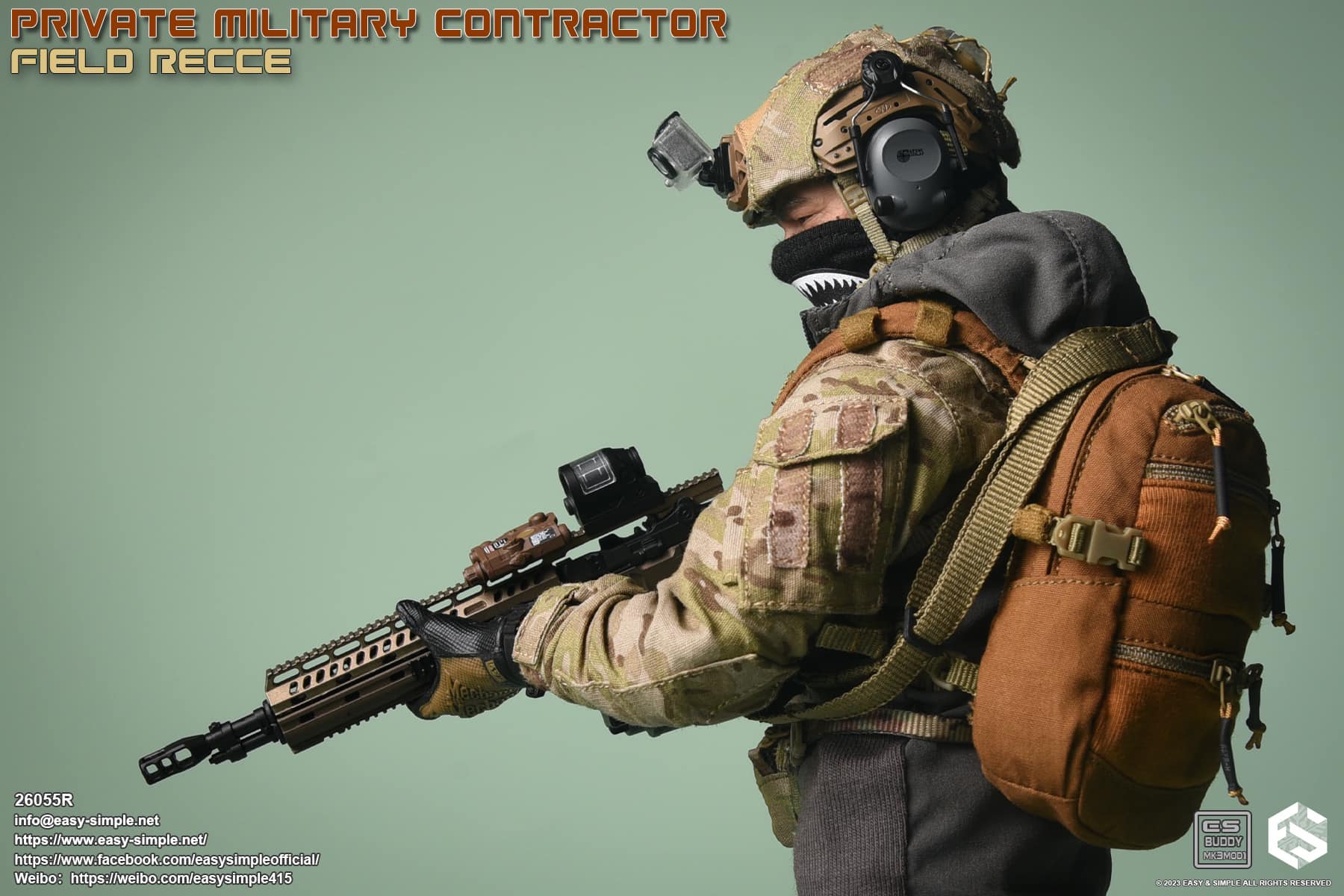 Private Military Contractor Field Recce 1/6