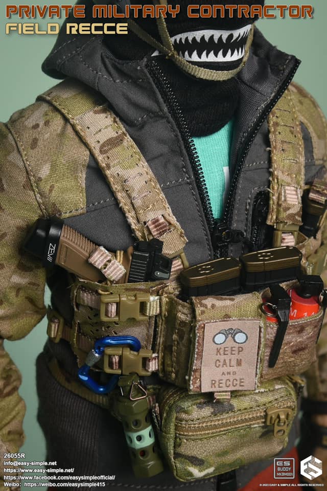Private Military Contractor Field Recce 1/6