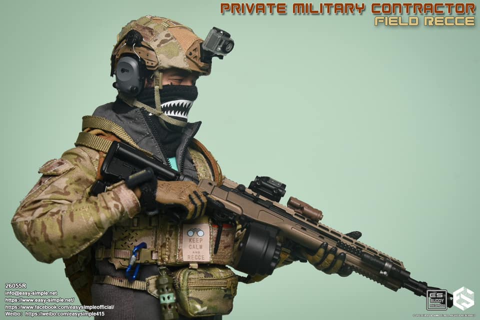 Private Military Contractor Field Recce 1/6