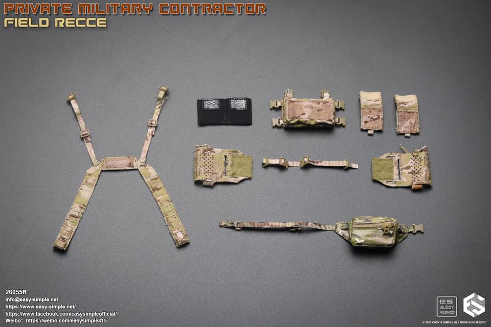 Private Military Contractor Field Recce 1/6