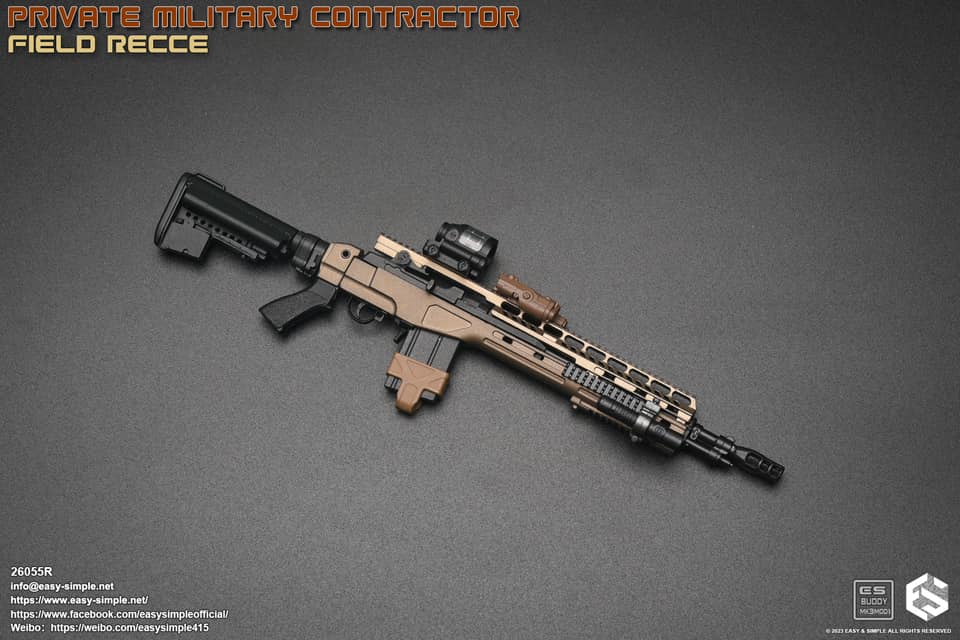Private Military Contractor Field Recce 1/6