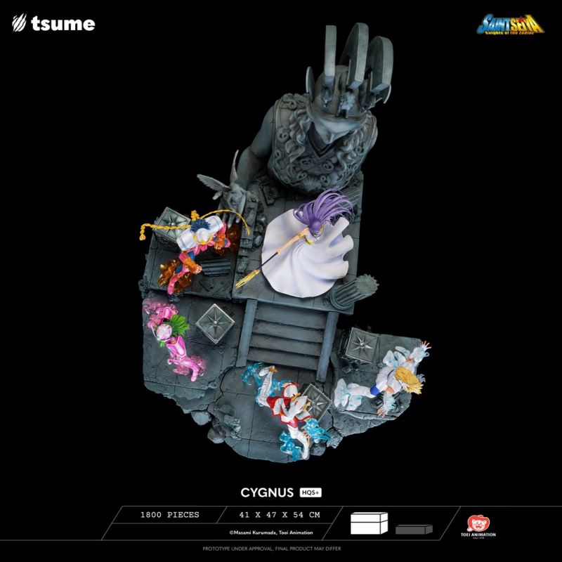 HQS+ Cygnus (Hyoga) - Saint Seiya 1/4