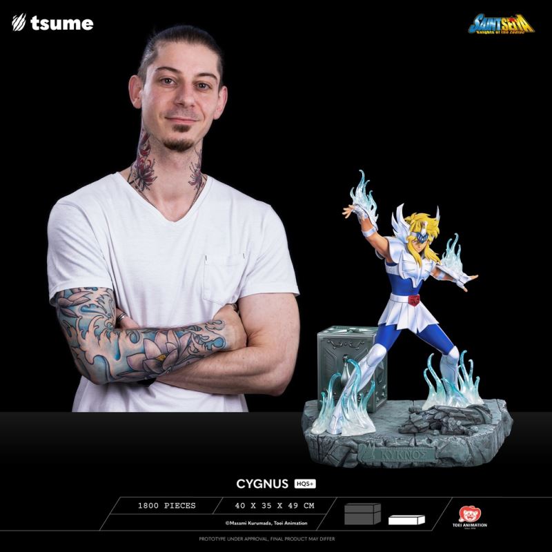 HQS+ Cygnus (Hyoga) - Saint Seiya 1/4
