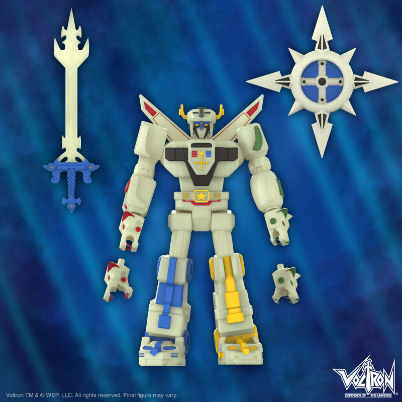 Voltron Defender of the Universe/ Voltron Ultimate Lightning Glow ver